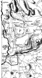Burdett's Map of Derbyshire 1791