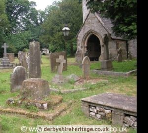 Wormhill churchyard cross