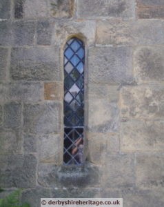 Darley Dale church Lepers window