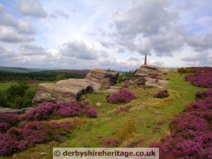 Nelson's Monument Birchen Edge Baslow Derbyshire