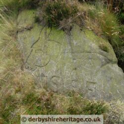 carvings near Ashover rock