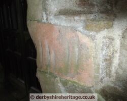 St Leonards arrow sharpening grooves St Leonards arrow sharpening grooves