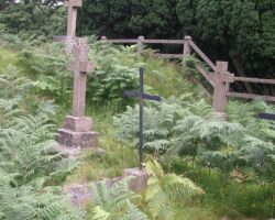 Errwood Hall burial ground