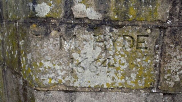 Ashford in the Water Bridge inscription