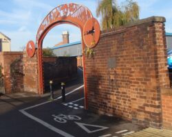 Chesterfield gas works entrance