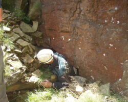 Cracken Edge mine entrance