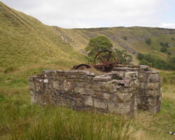 Cracken Edge quarries winding house and inclineCracken Edge winding house and incline