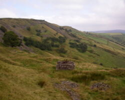 Cracken Edge quarries winding house and incline