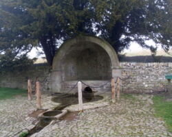 Tissington Hall well Tissington Hall well