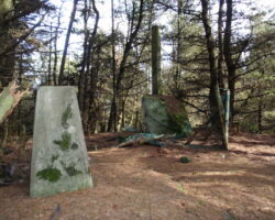 Wirestone quarry crane post