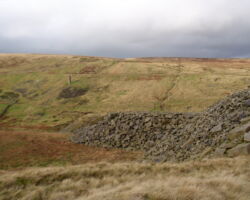 Reeve Edge quarry Danebower chimney